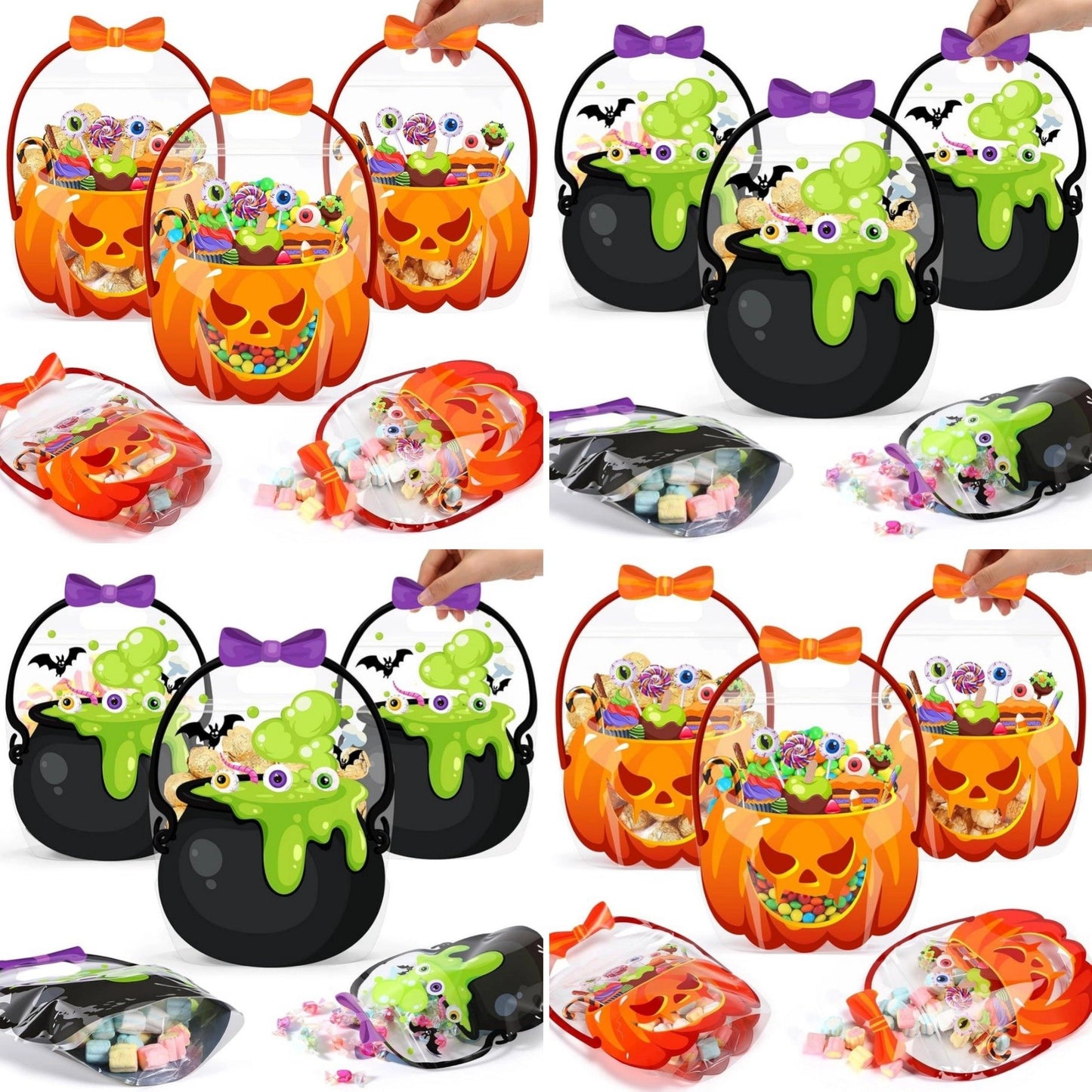 🏆Flash Sale⚡ 50K+ SOLD! 👻Original Zipper Halloween Favor Bags