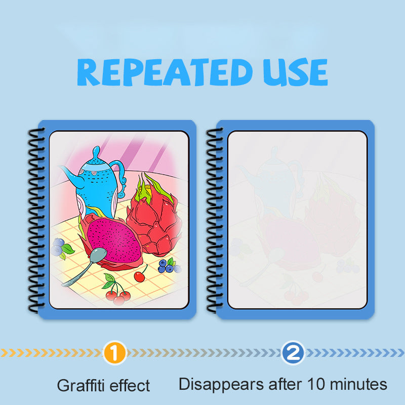 ✨Buy 3 Get 1 Free🎨Magic Reusable Water Painting Book