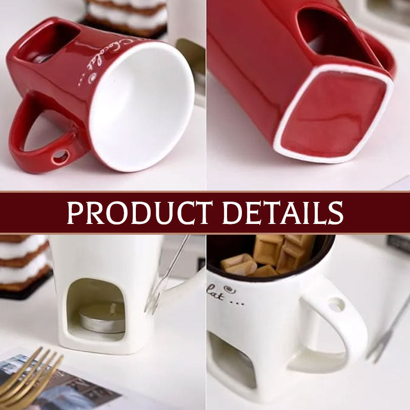 🔥LAST DAY SALE 49% OFF✨Chocolate Fondue Mug Set
