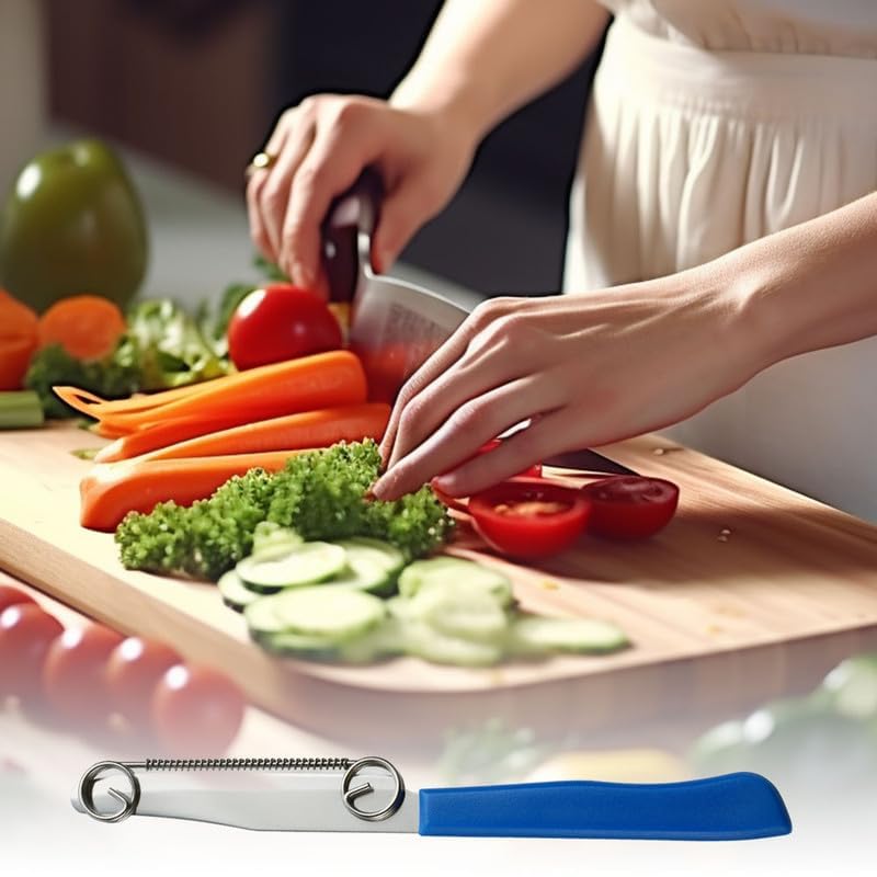 🥕 3-in-1 Adjustable Veggie & Fruit Peeler Slicer 🍎