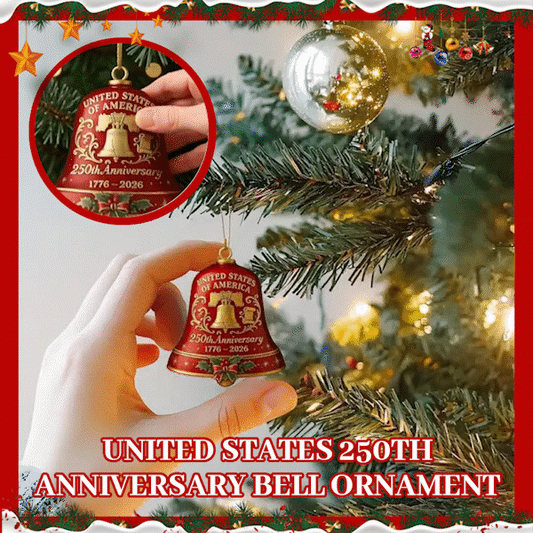 🎉🔔United States 250th Anniversary Bell Ornament