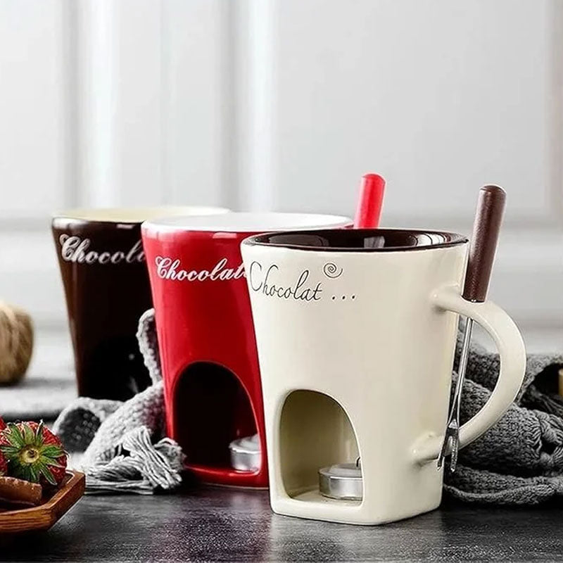 🔥LAST DAY SALE 49% OFF✨Chocolate Fondue Mug Set