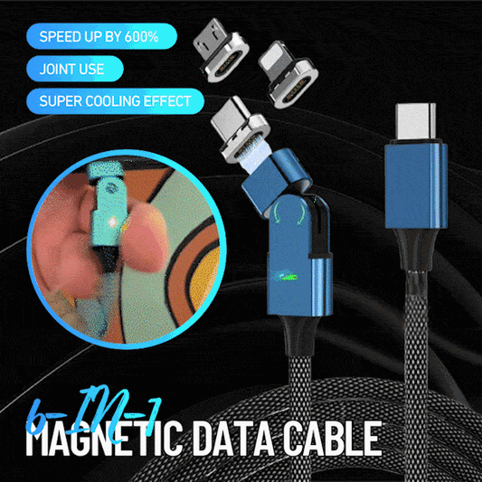 🔌 Magic Spin Cable - Fast Charging for MobilePhones and Electronics