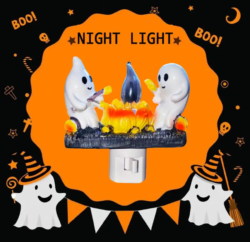 🔥👻2025 Ghost Campfire Nightlight