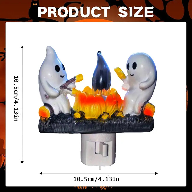🔥👻2025 Ghost Campfire Nightlight