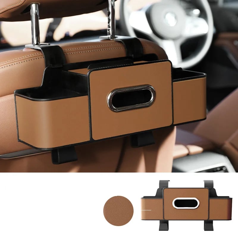 🔥Car Multi-Function Backrest Storage Box