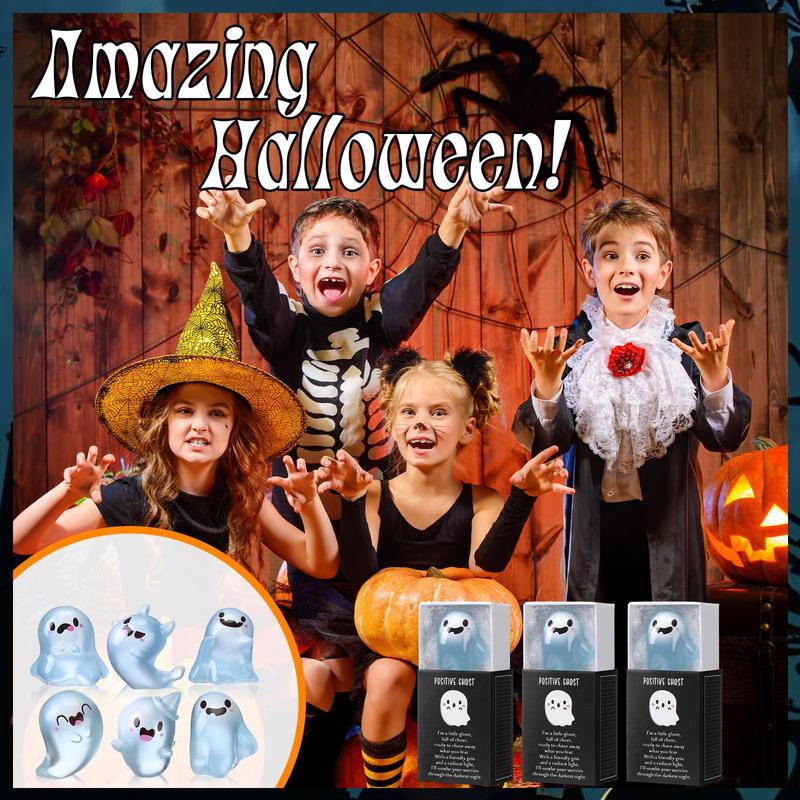 🎃 Glow-in-the-Dark Mini Ghost Figures 👻