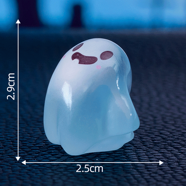 🎃 Glow-in-the-Dark Mini Ghost Figures 👻
