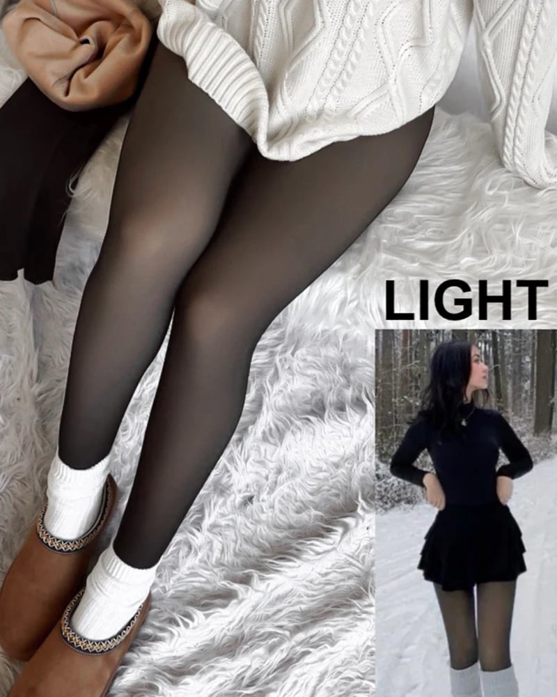 🔥LAST DAY 49% OFF👍🏻Flawless Legs Skin Toned Fleece Lined Tights