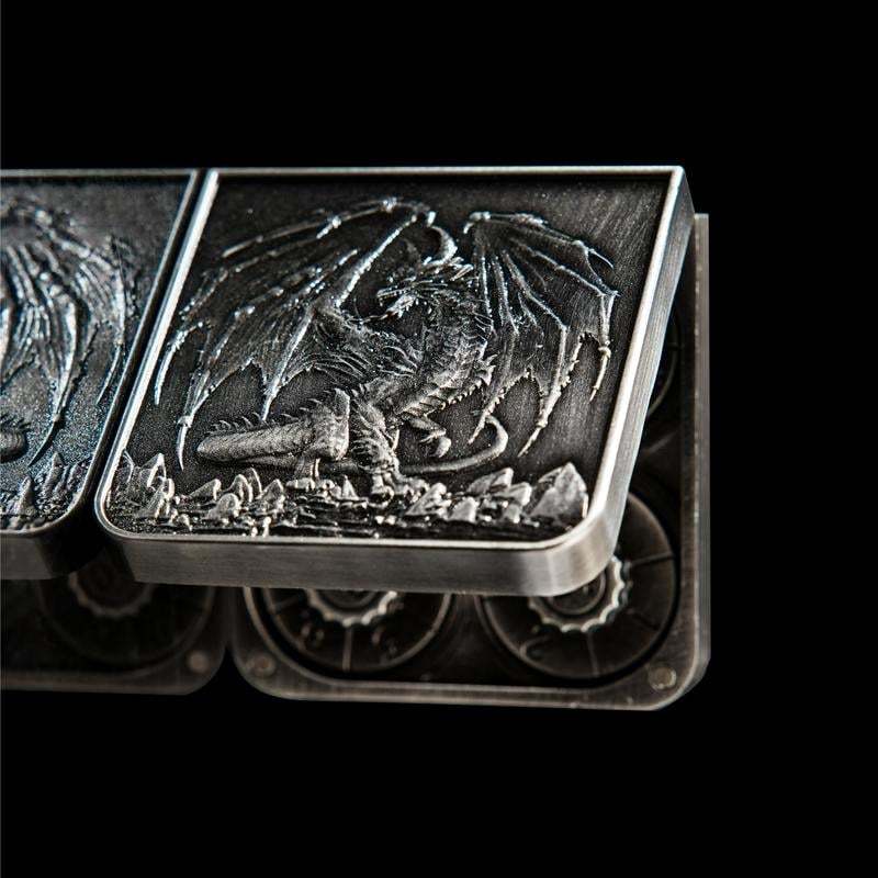 2025 Pocket Flip Dice Set with Leather Gift Bag