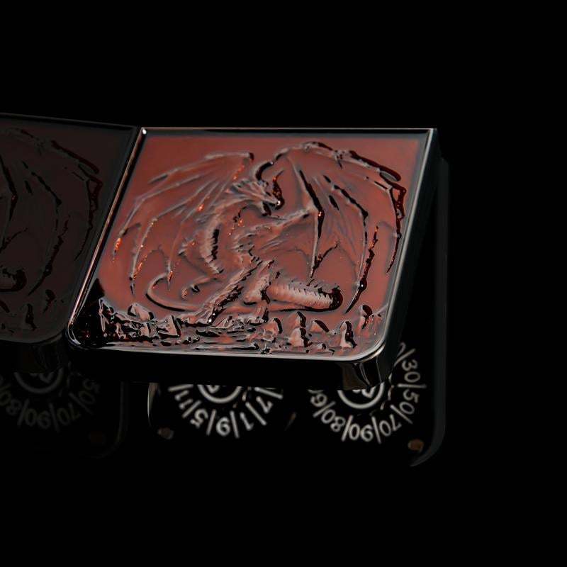 2025 Pocket Flip Dice Set with Leather Gift Bag