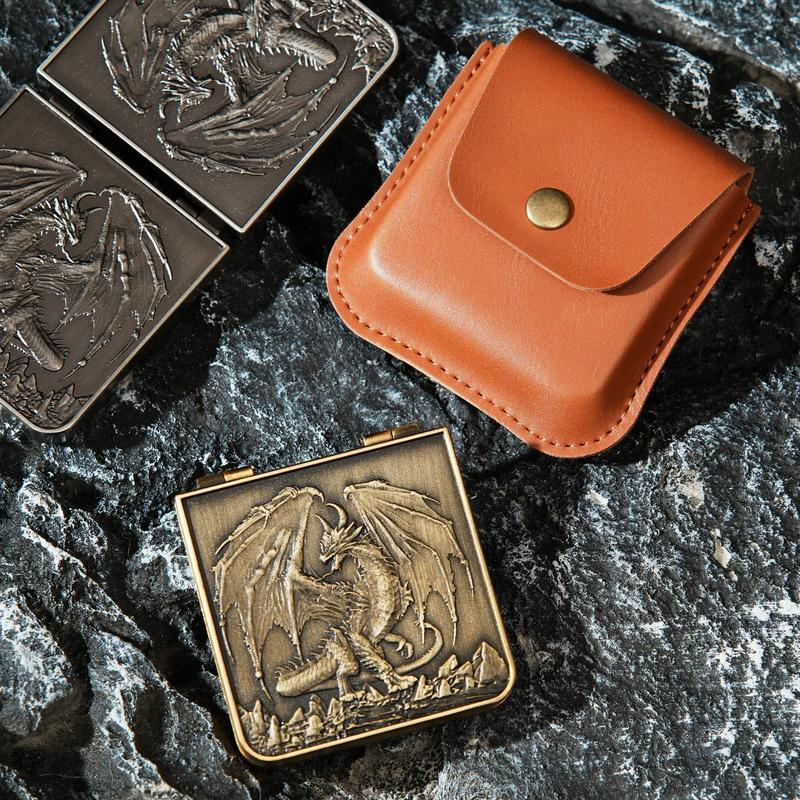 2025 Pocket Flip Dice Set with Leather Gift Bag