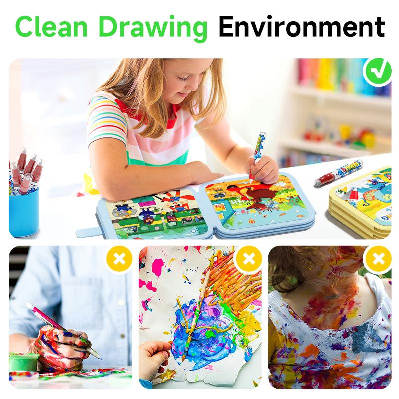✨Buy 3 Get 1 Free🎨Magic Reusable Water Painting Book