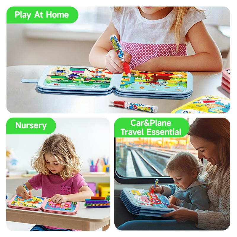 ✨Buy 3 Get 1 Free🎨Magic Reusable Water Painting Book