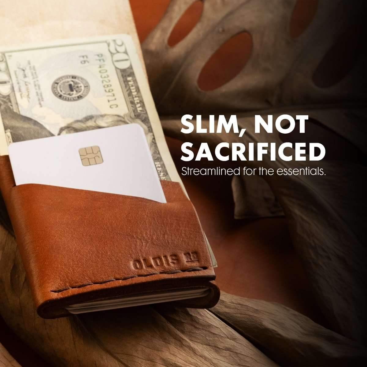 💰Oldis One: Minimalist Vertical Wallet💰-Handmade