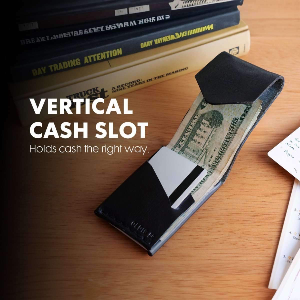 💰Oldis One: Minimalist Vertical Wallet💰-Handmade