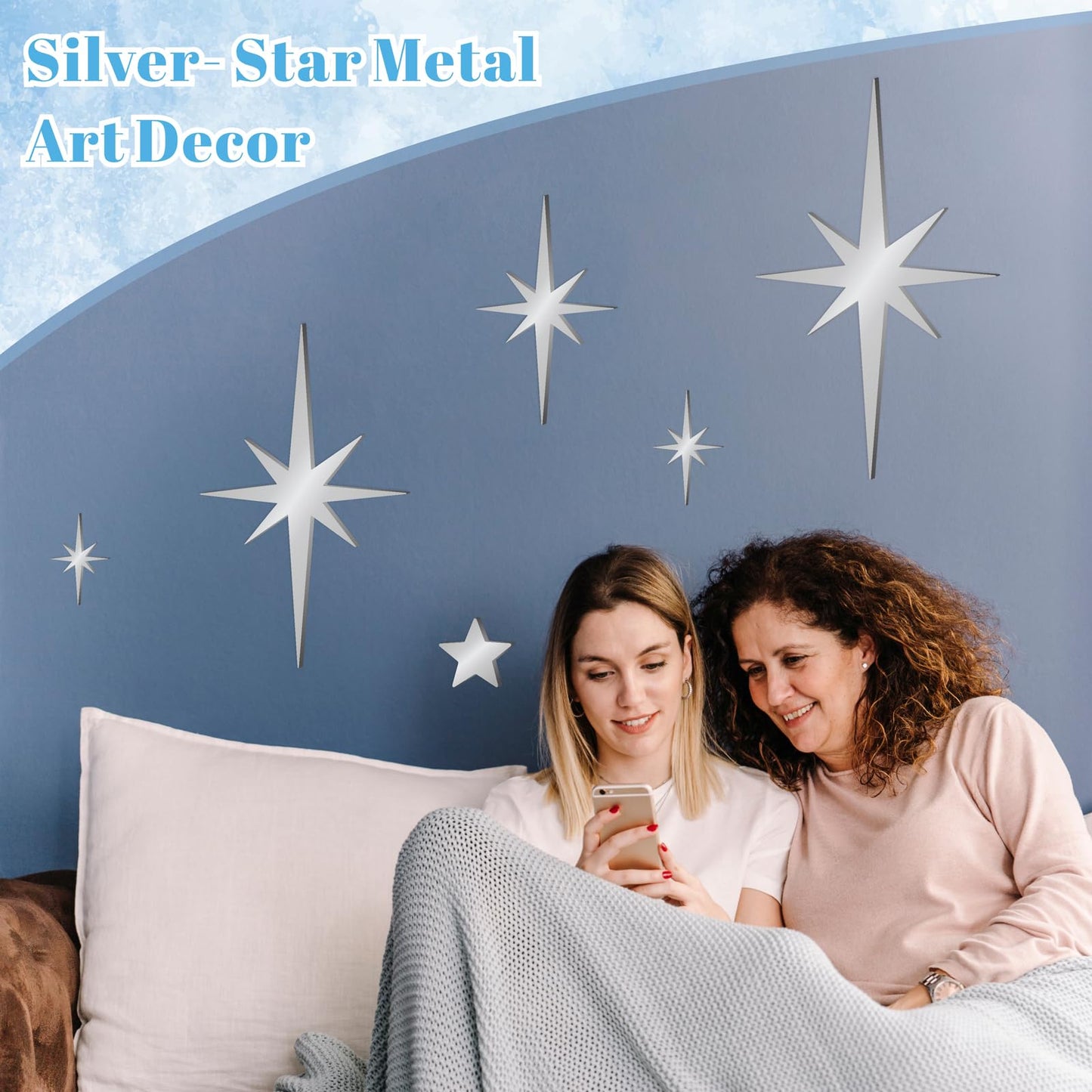 🔥Hot Sale 49% OFF✨ Mirror Star Wall Decals