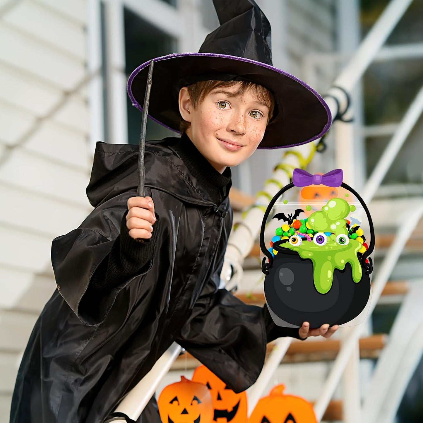 🏆Flash Sale⚡ 50K+ SOLD! 👻Original Zipper Halloween Favor Bags