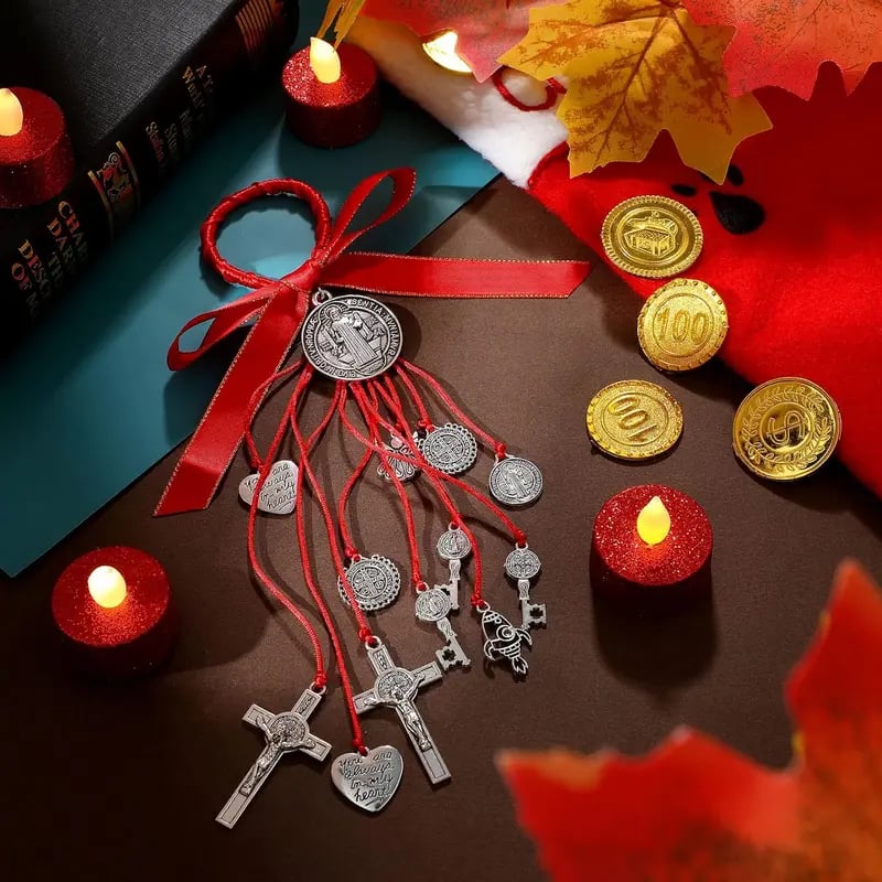 🙏💖Handmade Saint Benedict Medal Charm
