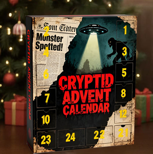 🦍🛸 2025 Cryptid Advent Calendar – Mystery Unboxed 🎁👽