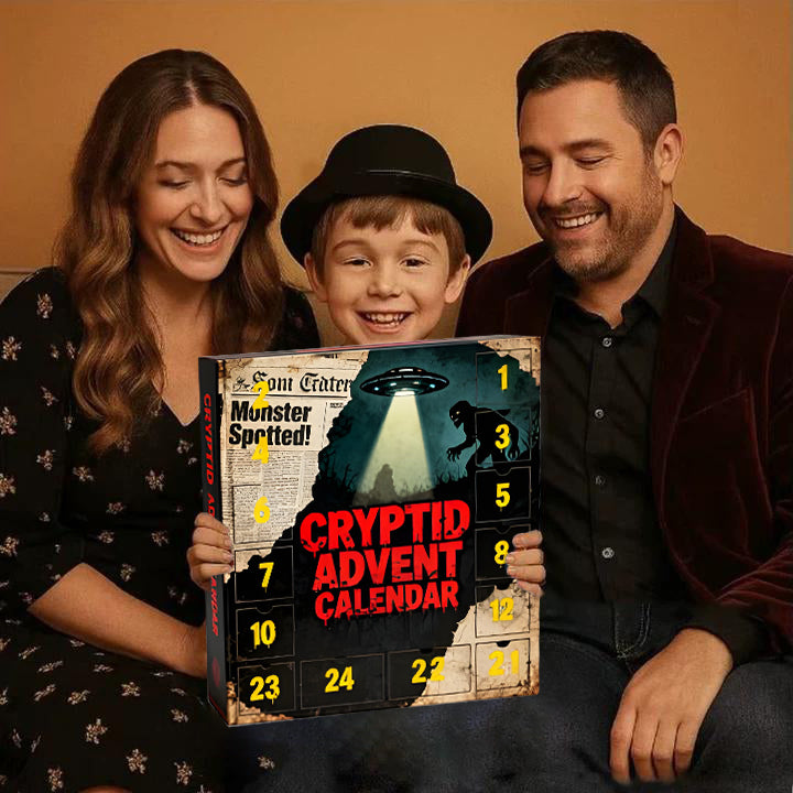 🦍🛸 2025 Cryptid Advent Calendar – Mystery Unboxed 🎁👽