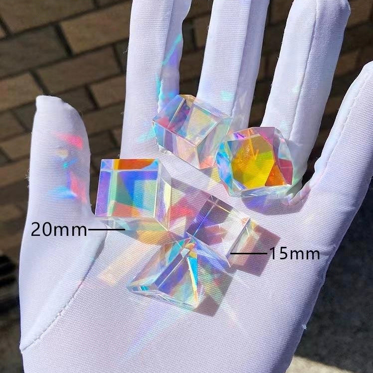 ❄️✨ Light Snowflake Sun Catcher Crystal
