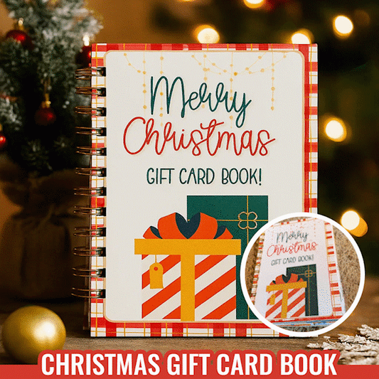 Christmas Gift Card Book🎁🎅The Perfect Holiday Surprise!