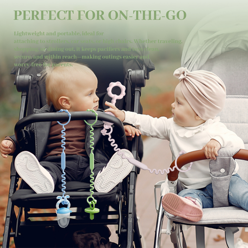🔥Highchair or stroller toy straps